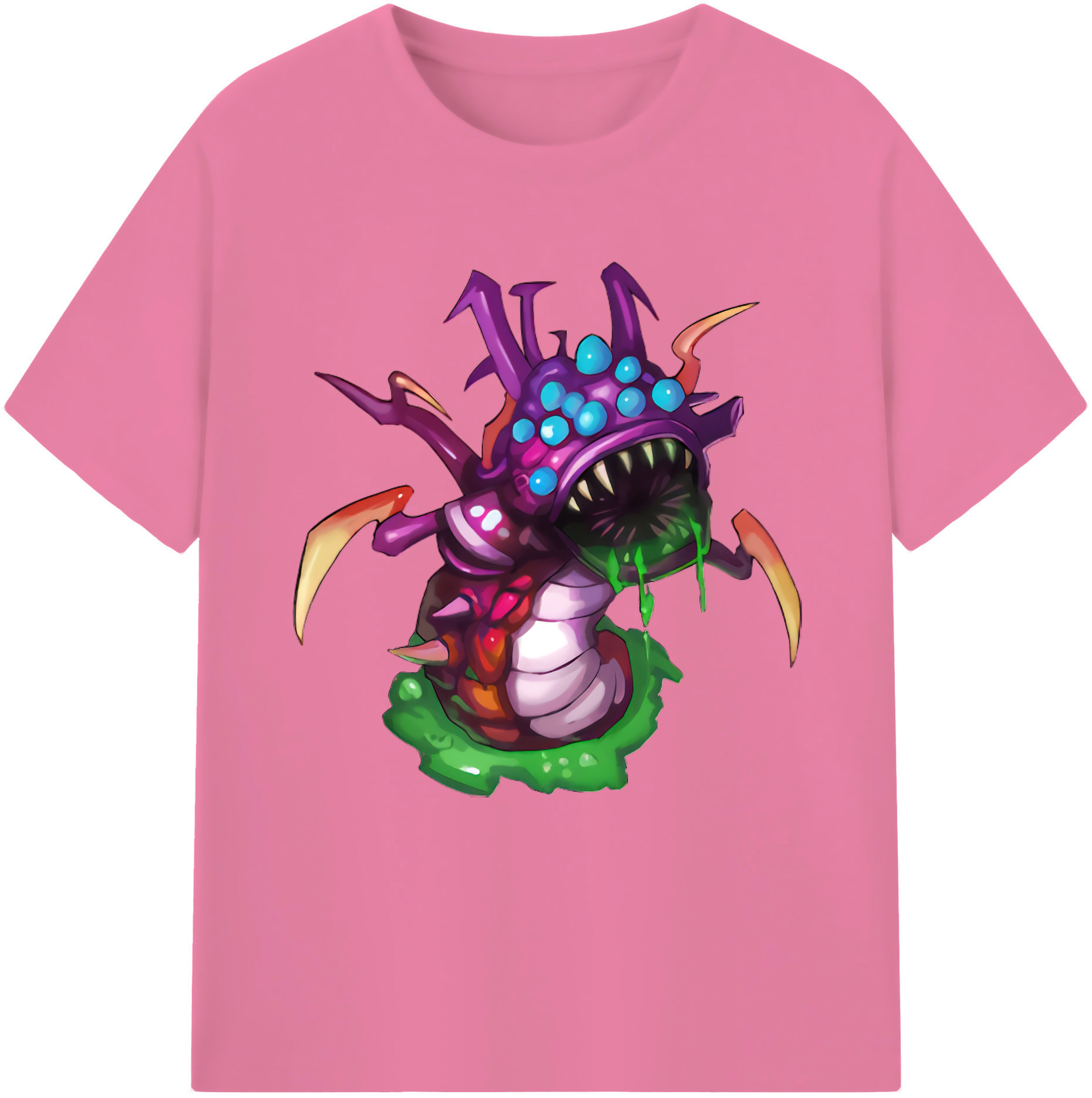 リーグ・オブ・レジェンド League of Legends LOL 綿100％半袖Tシャツ（フロントプリント）
